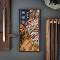 mini: Etui Bewood Unique do Samsung Galaxy S25 Ultra - Planets - Jowisz (2)