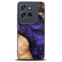 mini: Etui Bewood Unique do Motorola Edge 50 Neo / 60 Neo - Violet (1)