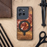mini: Etui Bewood Unique do Motorola Edge 50 Neo / 60 Neo - Planets - Mars z MagSafe (3)