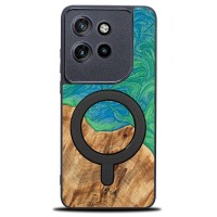mini: Bewood Resin Case for Motorola Edge 50 Neo - Neons - Tokyo with MagSafe (1)