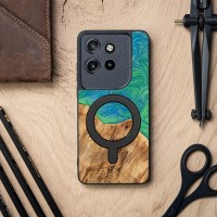 mini: Bewood Resin Case for Motorola Edge 50 Neo - Neons - Tokyo with MagSafe (3)