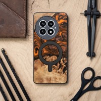 mini: Bewood Resin Case for OnePlus 13 - Orange with MagSafe (3)
