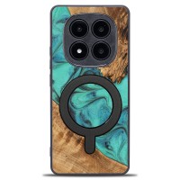 mini: Bewood Resin Case for Xiaomi Redmi Note 14 Pro 5G - Turquoise with MagSafe (1)