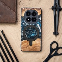 mini: Etui Bewood Unique do Xiaomi Redmi Note 14 Pro 5G - Planets - Ziemia z MagSafe (3)