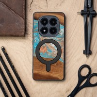 mini: Bewood Resin Case for Xiaomi Redmi Note 14 Pro Plus 5G - Planets - Saturn with MagSafe (3)