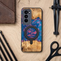 mini: Bewood Resin Case for Oppo Reno 12 Pro 5G - Neons - Vegas with MagSafe (3)