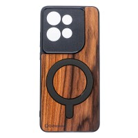 mini: Drewniane Etui Bewood do Motorola Edge 50 Neo / 60 Neo PALISANDER SANTOS z MagSafe (1)