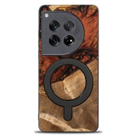 mini: Bewood Resin Case for OnePlus 12 - 4 Elements - Fire with MagSafe (1)