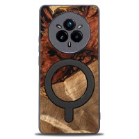 mini: Bewood Resin Case for Realme 14 Pro 5G - 4 Elements - Fire with MagSafe (1)