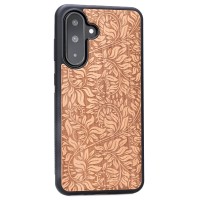 mini: Drewniane Etui Bewood do Samsung Galaxy A56 5G LIŚCIE JABŁOŃ (2)