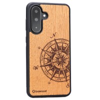 mini: Samsung Galaxy A36 5G Traveler Merbau Bewood Wood Case (2)