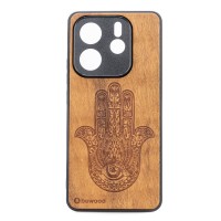 mini: Drewniane Etui Bewood do Xiaomi Redmi Note 14 5G HAMSA IMBUIA (1)