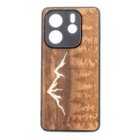 mini: Drewniane Etui Bewood do Xiaomi Redmi Note 14 5G GÓRY IMBUIA (1)