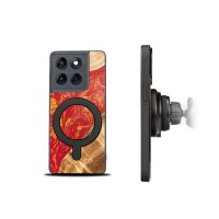 mini: Bewood Resin Case for Motorola Edge 60 / 60 Fusion - Neons - Paris with MagSafe (2)