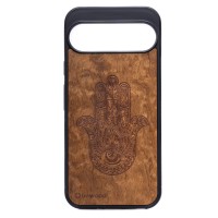mini: Drewniane Etui Bewood do Google Pixel 10 / 10 Pro HAMSA IMBUIA (1)