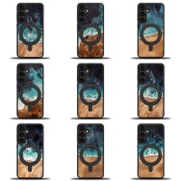 mini: Etui Bewood Unique do Samsung Galaxy A55 5G - Dream Island z MagSafe (3)