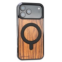 mini: Drewniane Etui Bewood do iPhone 17 Pro Max PALISANDER SANTOS z MagSafe (2)