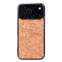 mini: Drewniane Etui Bewood do iPhone 17 Pro Max LIŚCIE JABŁOŃ (1)