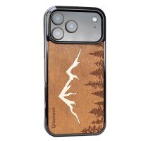 mini: Drewniane Etui Bewood do iPhone 17 Pro Max GÓRY IMBUIA (2)