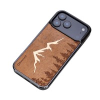 mini: Drewniane Etui Bewood do iPhone 17 Pro Max GÓRY IMBUIA (3)