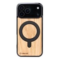 mini: Drewniane Etui Bewood do iPhone 17 Pro Max DĄB z MagSafe (1)