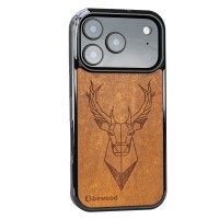 mini: Drewniane Etui Bewood do iPhone 17 Pro JELEŃ IMBUIA (2)