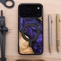 mini: Etui Bewood Unique do iPhone 17 Pro Max - Violet z MagSafe (4)