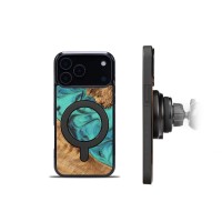 mini: Bewood Resin Case for Apple iPhone 17 Pro Max - Turquoise with MagSafe (3)