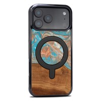 mini: Etui Bewood Unique do iPhone 17 Pro Max - Planets - Saturn z MagSafe (2)