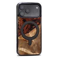 mini: Etui Bewood Unique do iPhone 17 Pro Max - 4 Żywioły - Ogień z MagSafe (2)