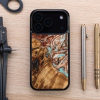 mini: Etui Bewood Unique do iPhone 17 Pro - Planets - Jowisz (3)