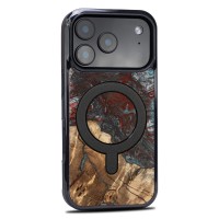 mini: Etui Bewood Unique do iPhone 17 Pro - Planets - Pluton z MagSafe (2)