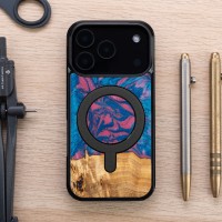 mini: Etui Bewood Unique do iPhone 17 Pro - Neons - Vegas z MagSafe (4)