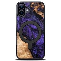mini: Etui Bewood Unique do iPhone 17 - Violet z MagSafe (1)