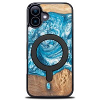 mini: Etui Bewood Unique do iPhone 17 - Planets - Uran z MagSafe (1)
