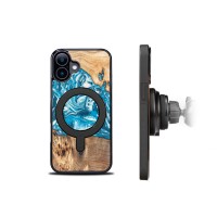 mini: Etui Bewood Unique do iPhone 17 - Planets - Uran z MagSafe (3)