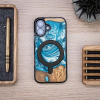 mini: Etui Bewood Unique do iPhone 17 - Planets - Uran z MagSafe (4)