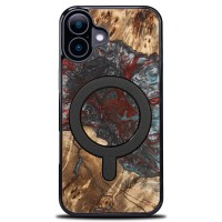 mini: Etui Bewood Unique do iPhone 17 - Planets - Pluton z MagSafe (1)