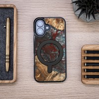 mini: Etui Bewood Unique do iPhone 17 - Planets - Pluton z MagSafe (4)