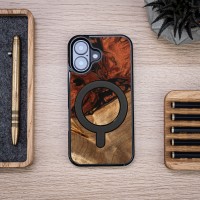 mini: Etui Bewood Unique do iPhone 17 - 4 Żywioły - Ogień z MagSafe (4)
