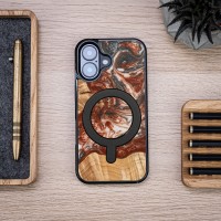 mini: Etui Bewood Unique do iPhone 17 - Planets - Wenus z MagSafe (4)