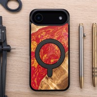 mini: Etui Bewood Unique do iPhone Air - Neons - Paris z MagSafe (4)