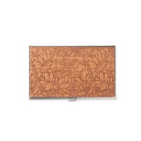 mini: Business Card Holder Inox Leafs Apple Tree (2)