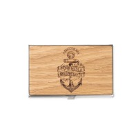 mini: Drewniany Wizytownik Bewood Inox Kotwica Dąb (2)