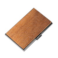 mini: Drewniany Wizytownik Bewood Black Fale Merbau (1)