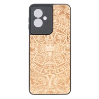 mini: Drewniane Etui Bewood do Motorola G55 5G KALENDARZ AZTECKI ANIEGRE (1)
