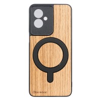 mini: Drewniane Etui Bewood do Motorola G55 5G DĄB z MagSafe (1)
