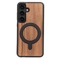 mini: Drewniane Etui Bewood do Samsung Galaxy S25 FE 5G ORZECH AMERYKAŃSKI z MagSafe (1)