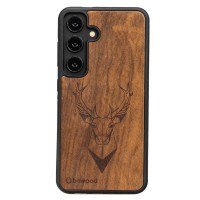 mini: Samsung Galaxy S25 FE Deer Imbuia Bewood Wood Case (1)