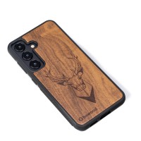 mini: Samsung Galaxy S25 FE Deer Imbuia Bewood Wood Case (3)